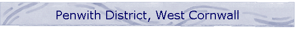 Penwith District, West Cornwall